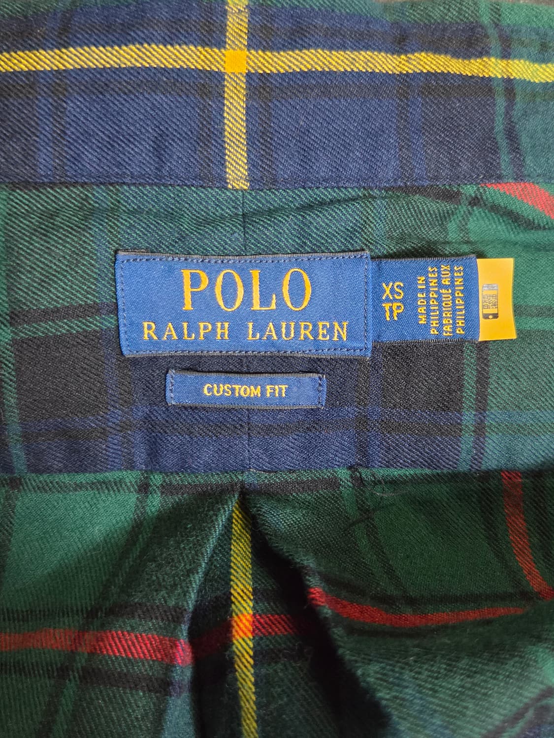 [폴로 랄프로렌] 타탄 체크 셔츠 판매합니다. 상품이미지3