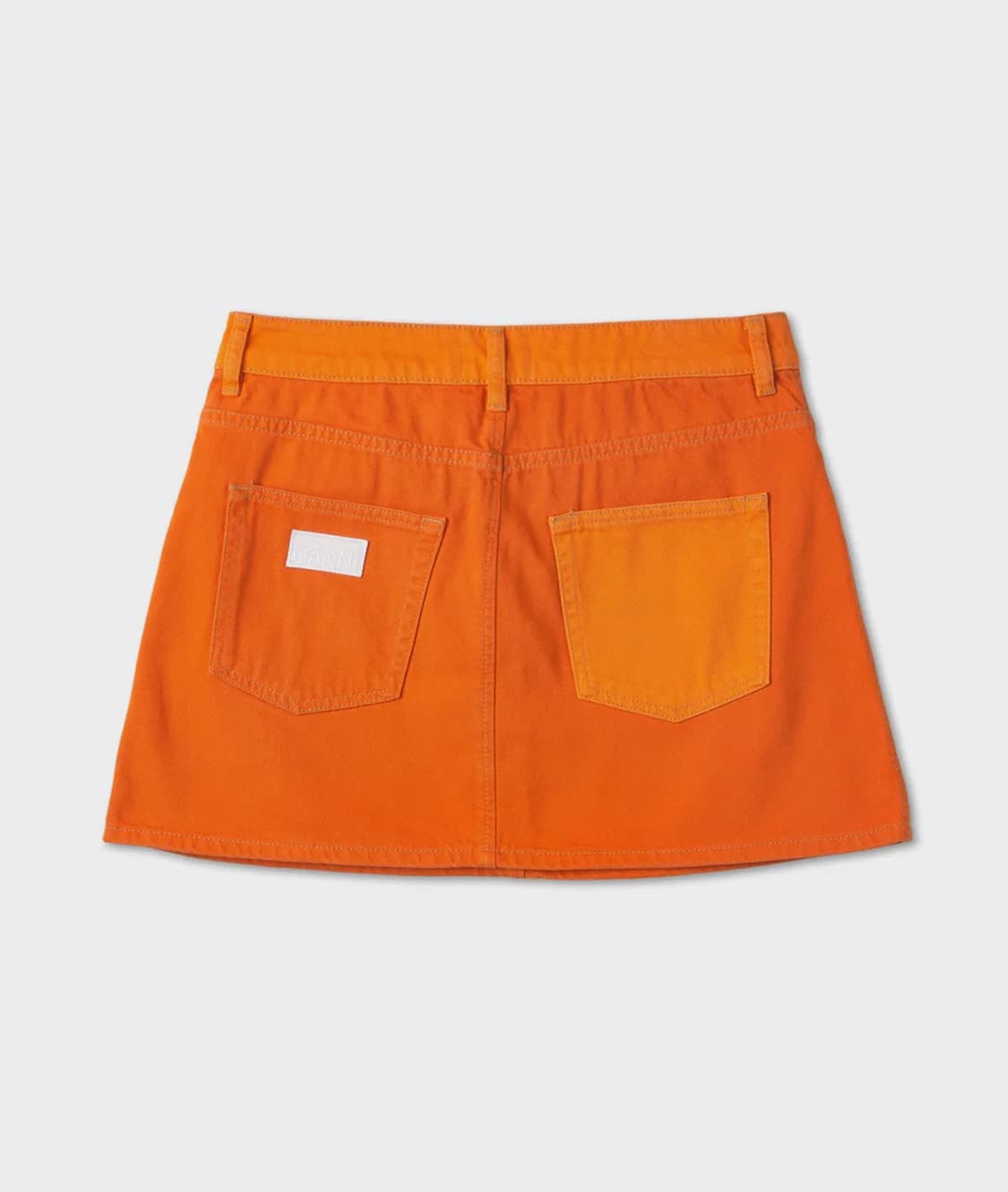 가니 오버다이드 커틀린 더블 플라이 스커트 상품이미지2