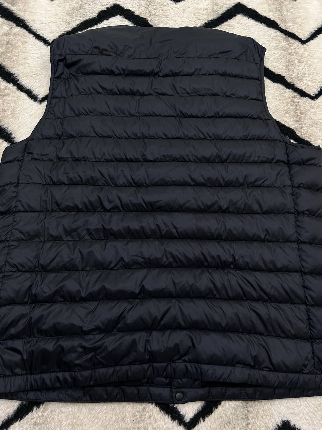 [XL]유니클로 경량 베스트/블랙 상품이미지2