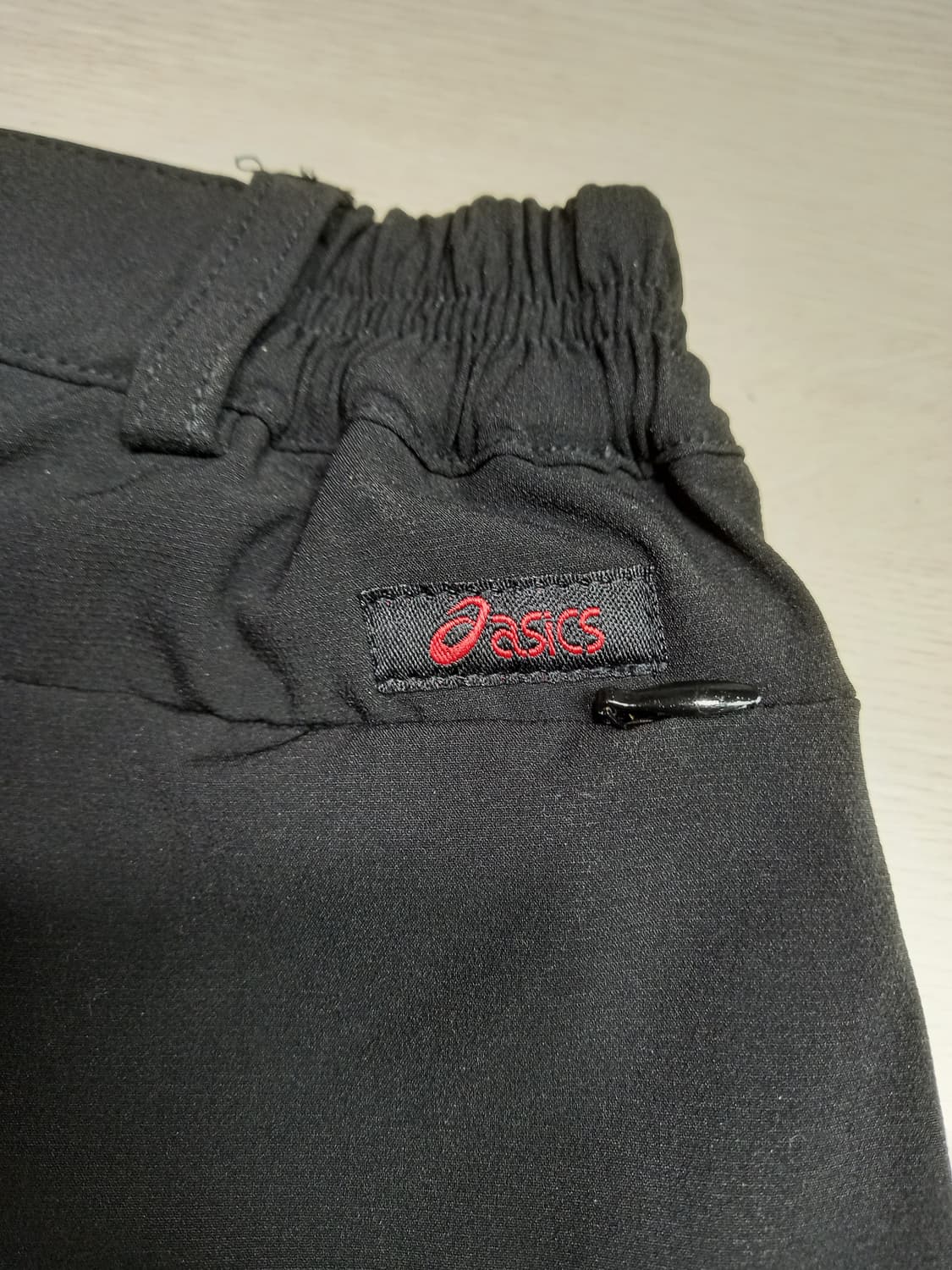 27 asics Kor 봄여름용 스판 아웃도어팬츠 블랙 27-625 상품이미지5