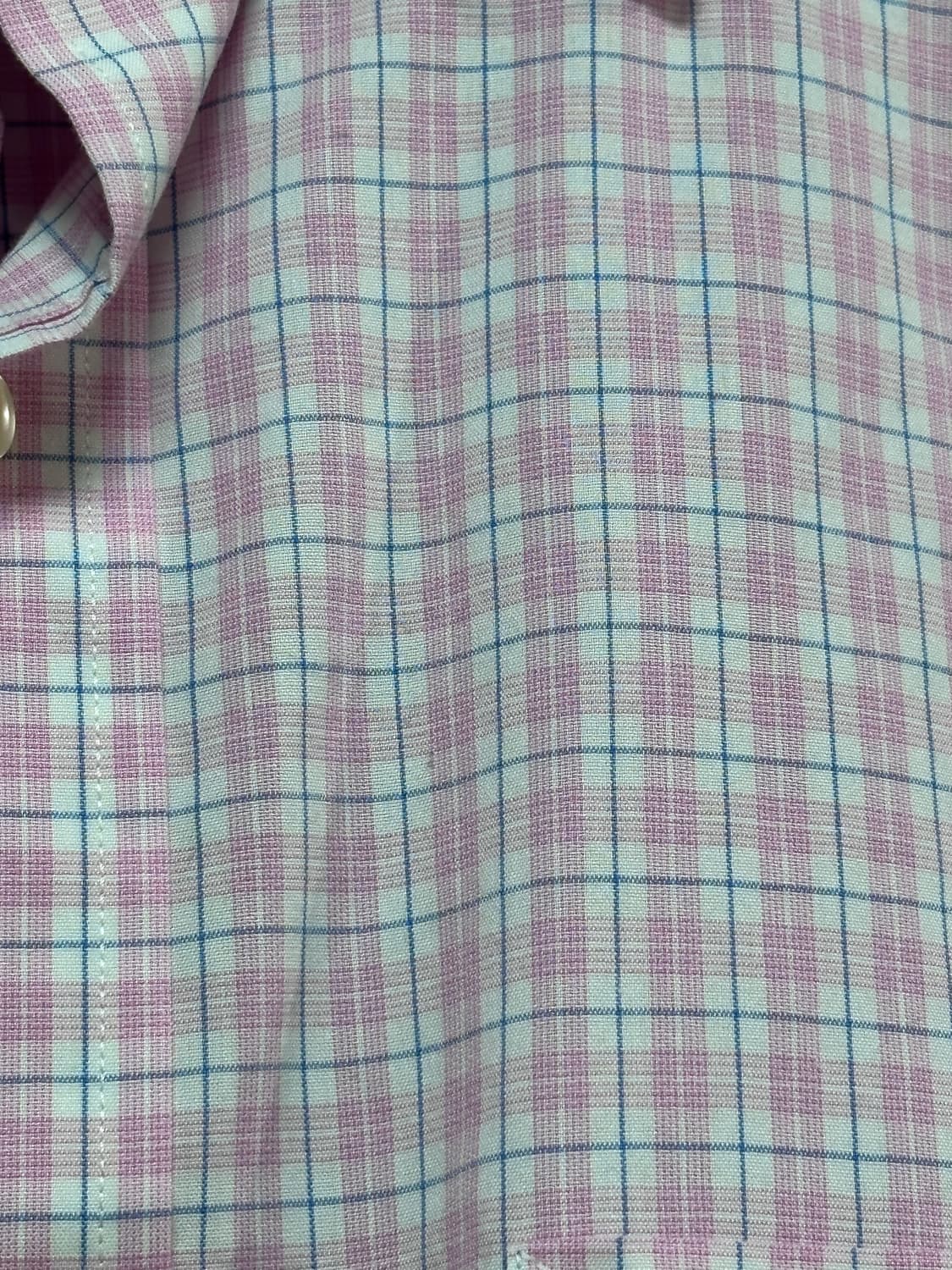 커클랜드 핑크 체크 긴팔 셔츠 상품이미지3