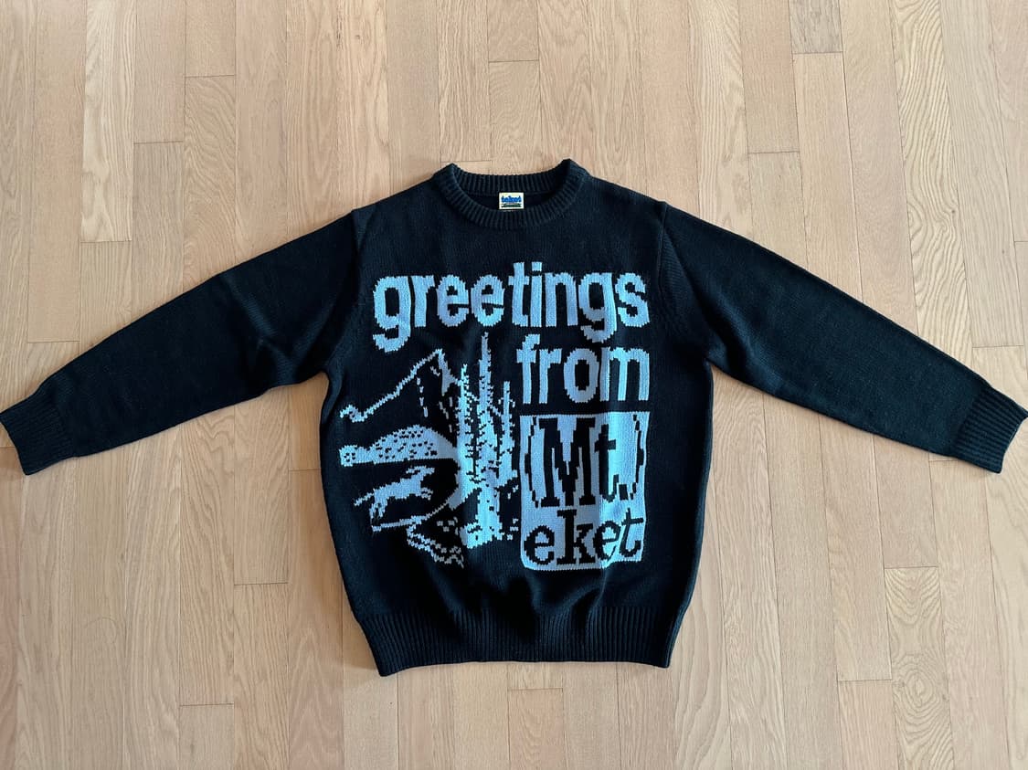 테켓 니트 M 상품이미지1