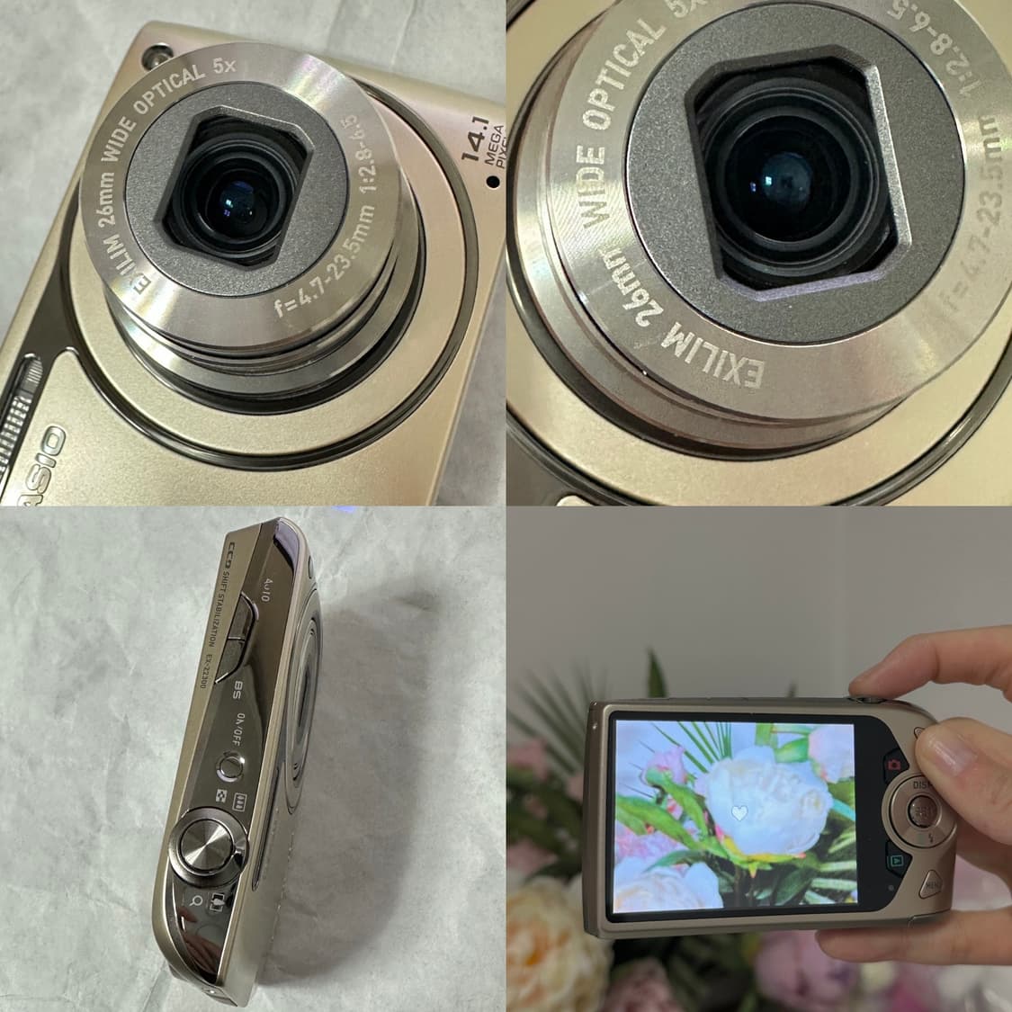 카시오 엑슬림 z2300 모카 나연 로제 디카 박스셋 상품이미지6