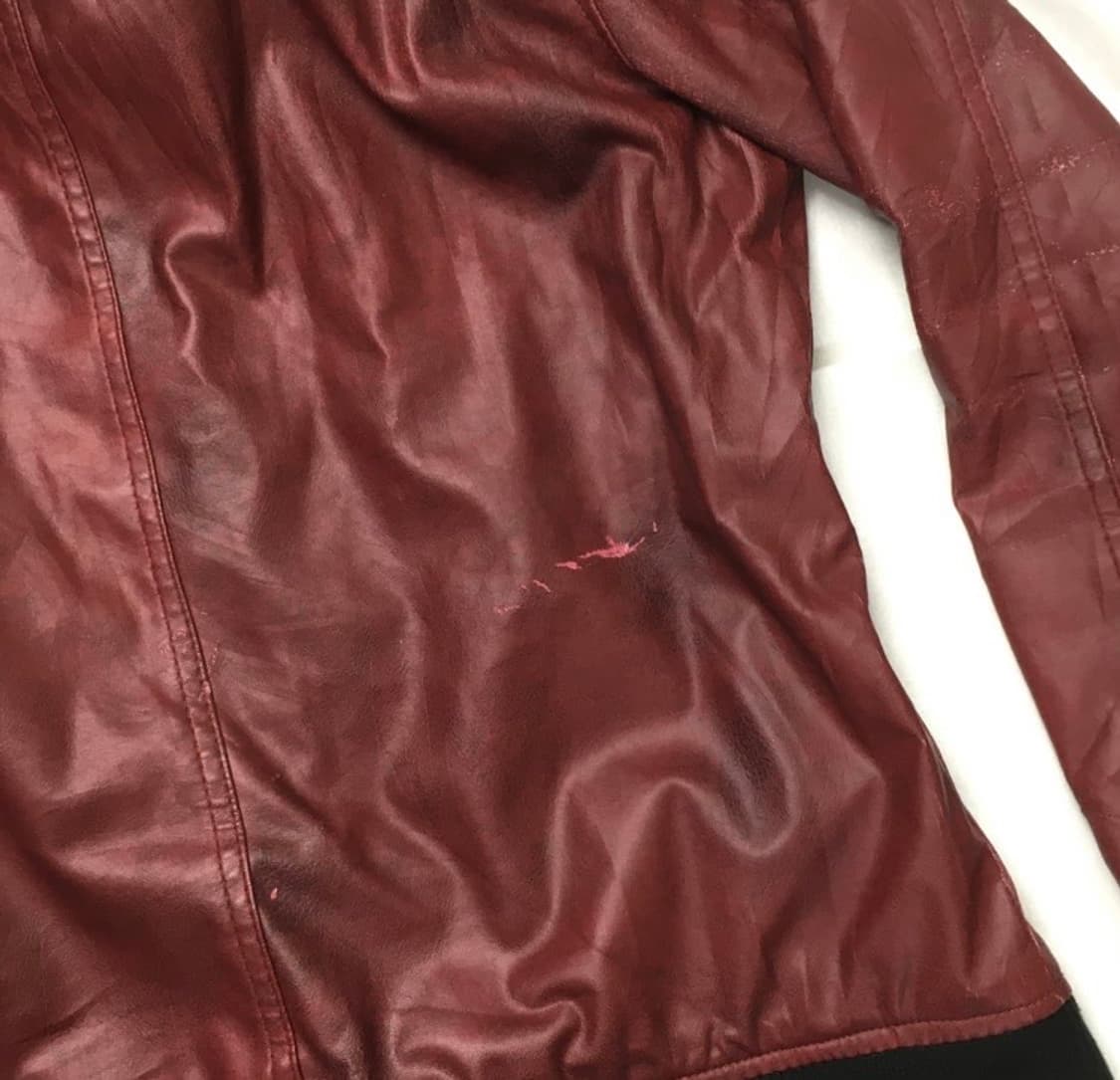 Blood red high neck jacket 상품이미지4