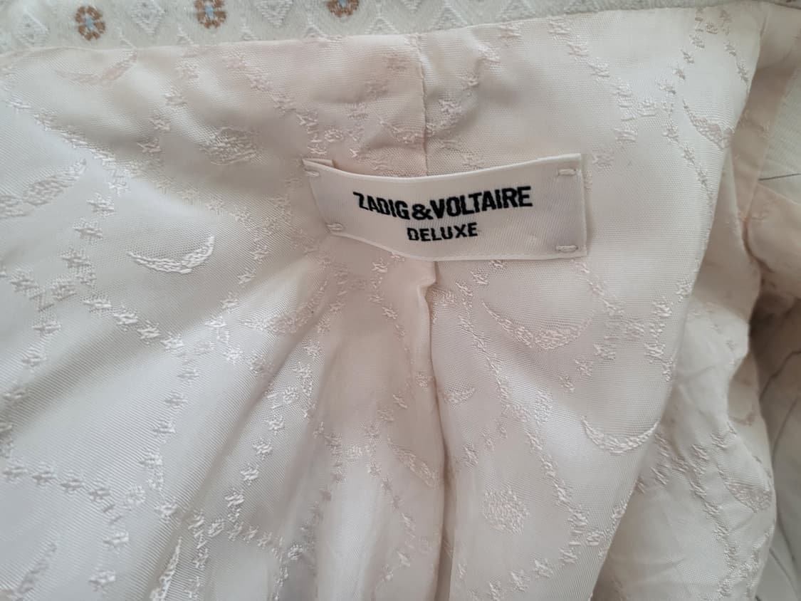 (최상급)Zadig&Voltaire VICTOR FLOWER 블레이저36 상품이미지8