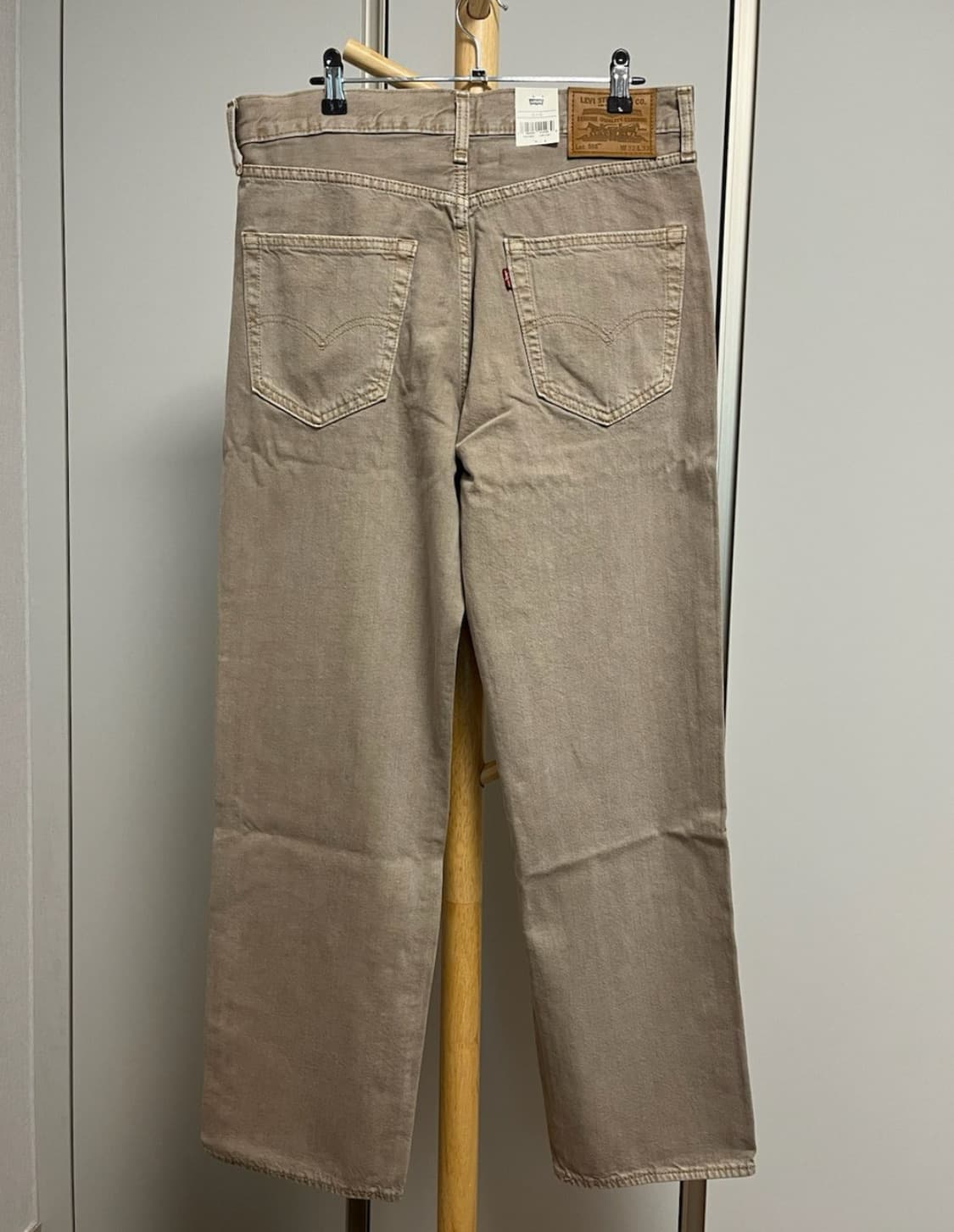 (새상품) 리바이스 568 프리미엄 라인 데님 청바지 상품이미지4