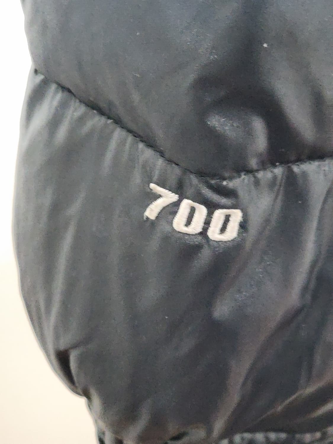 (M) 노스페이스 구스다운 눕시패딩 점퍼 블랙 거위털 700 자켓  상품이미지5