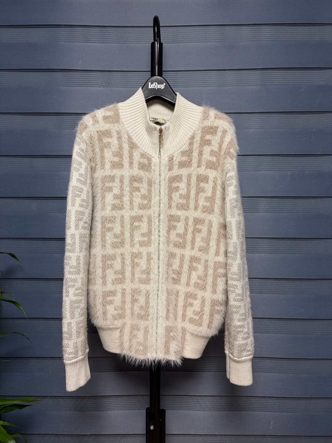 [희귀컬러/S급] 펜디 FF 로고 자카드 집업 36 (매장가 250만 이 상품이미지1