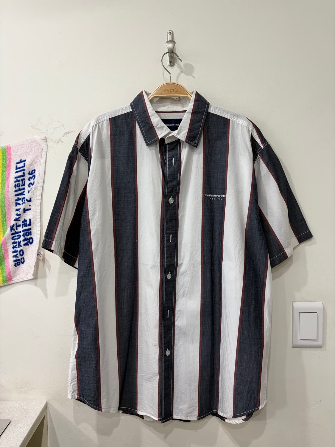 710. 디스이즈네버댓 반팔 셔츠 상품이미지1