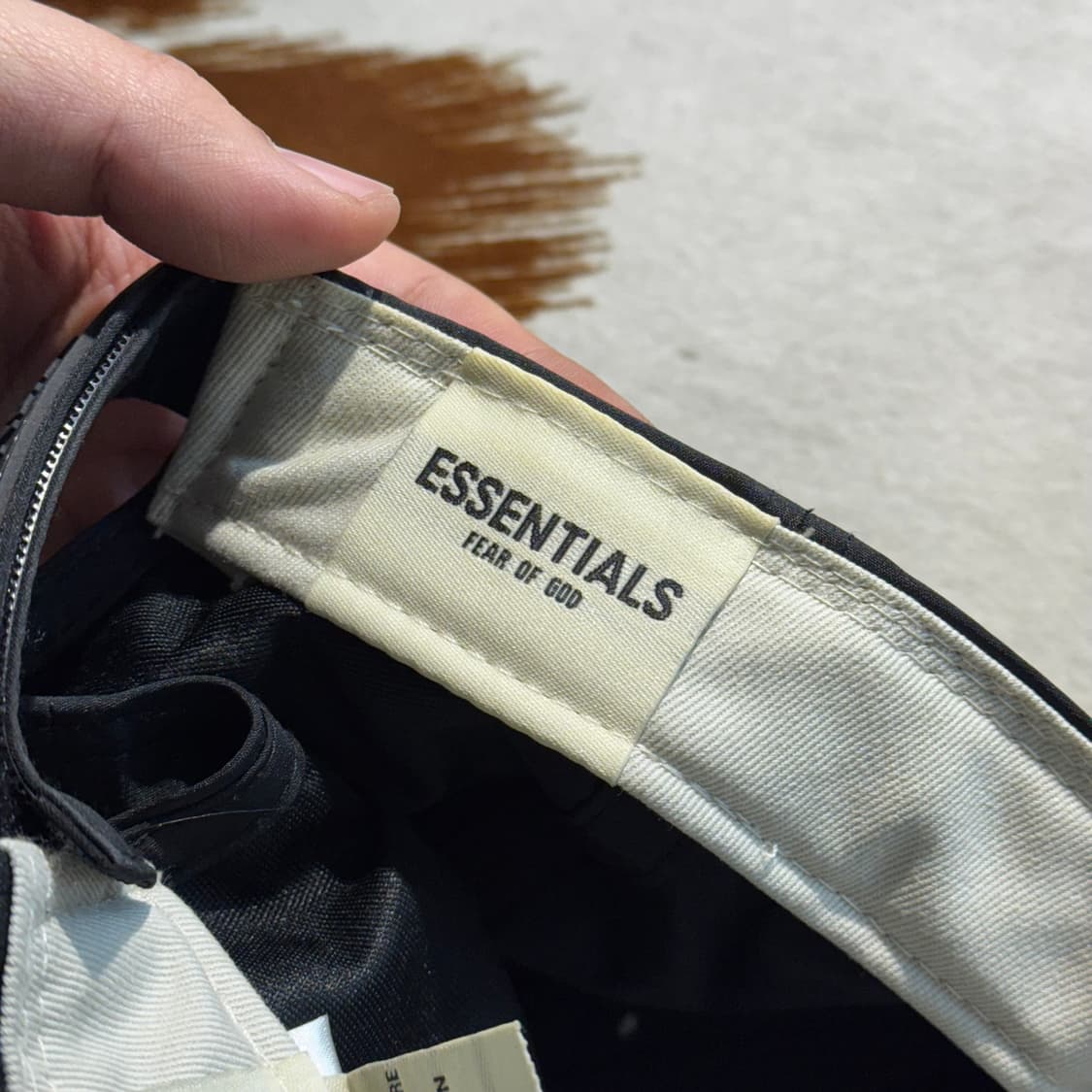 피어오브갓 x 뉴에라 레트로 볼캡 블랙 (OS) 에센셜 상품이미지8