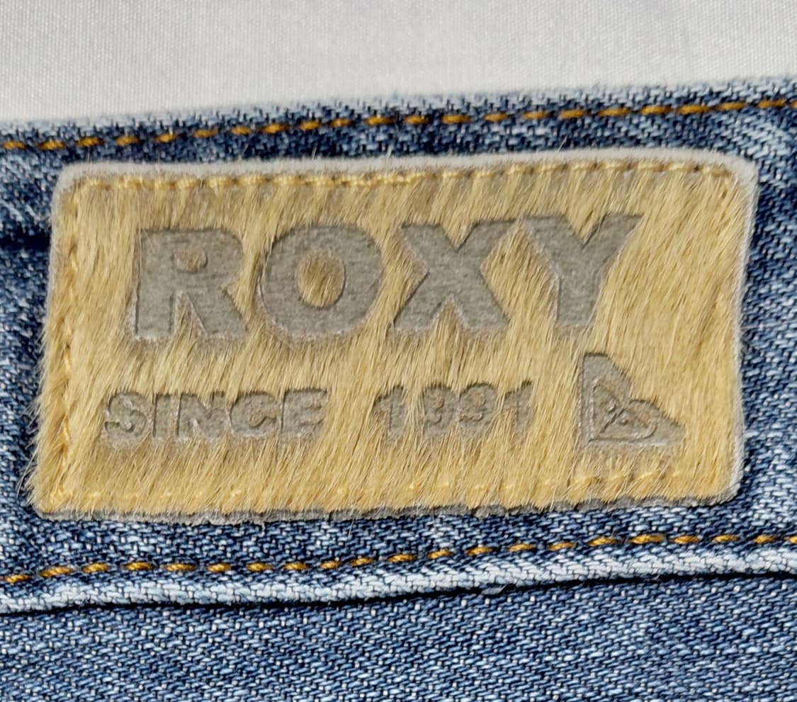 ROXY(록시) 페인트 스플래터 데님 미니스커트 (M사이즈) 상품이미지7