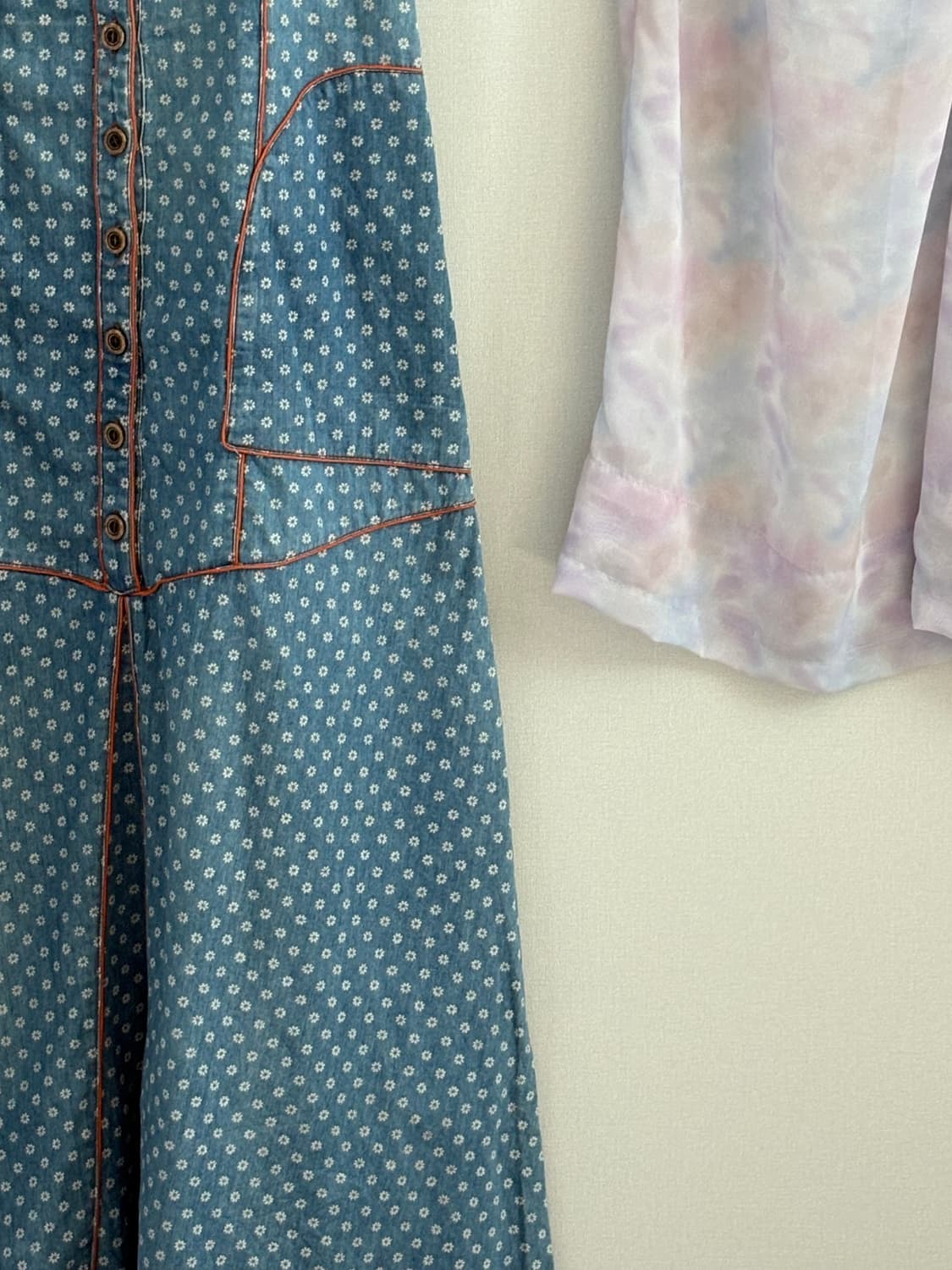 데님 컬러 원피스 상품이미지3