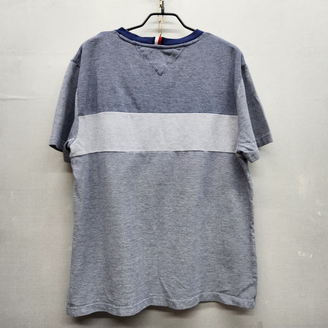 타미힐피거 로고 배색 와플 반팔티 L 상품이미지4