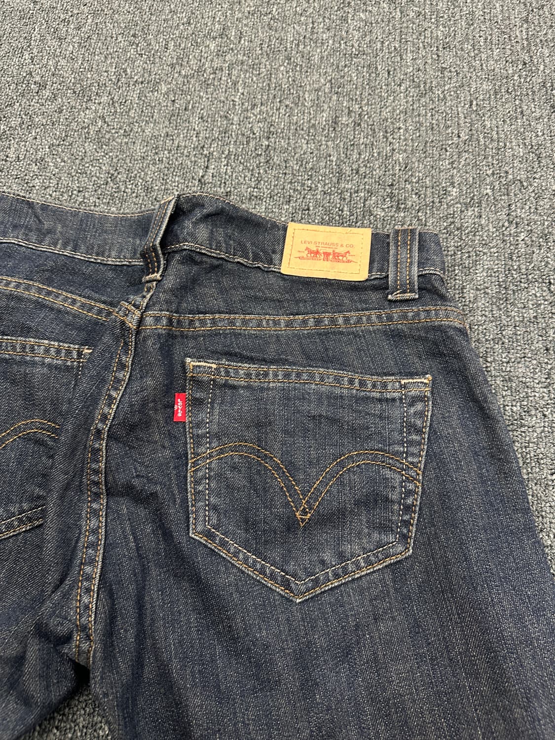 M) 리바이스 504 스트레이트 로우라이즈 데님팬츠 상품이미지2