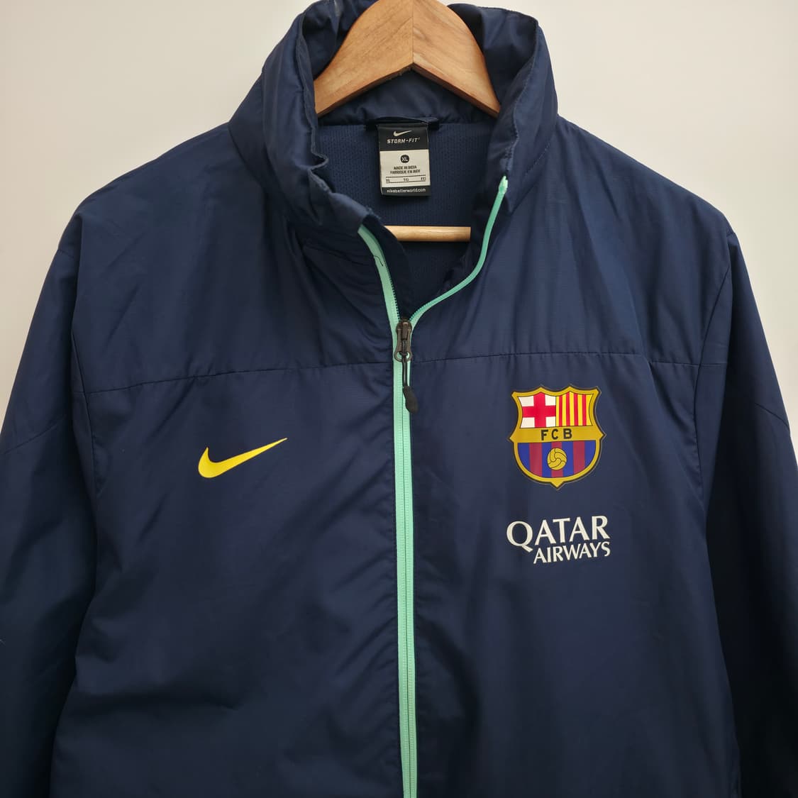 [XL] 나이키 FC바르셀로나 바람막이 네이비 상품이미지2