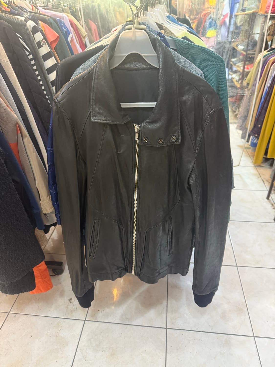 95-100 정품 릭오웬스 아카이브 가죽자켓 팝니다 상품이미지8