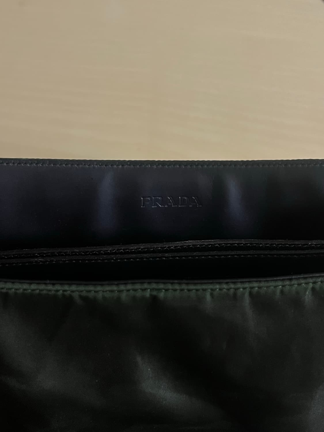 PRADA 나일론 레더 토트백 상품이미지4