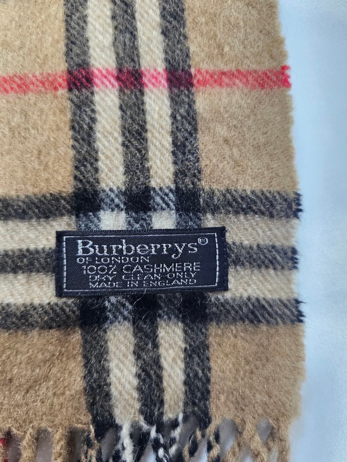 버버리 캐시미어머플러 상품이미지2