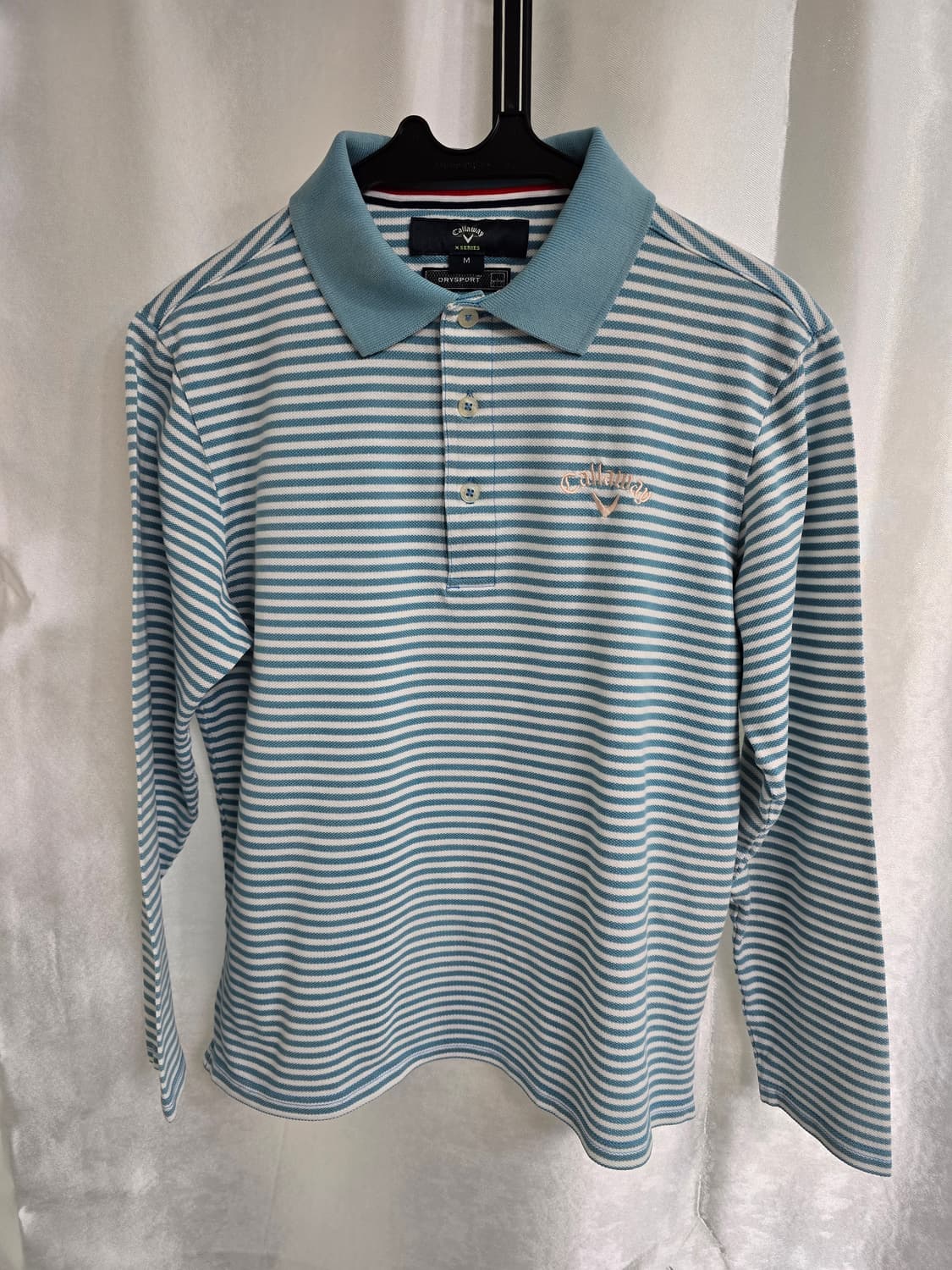 캘러웨이 스트라이프 긴팔 폴로티셔츠 (1638) 상품이미지1