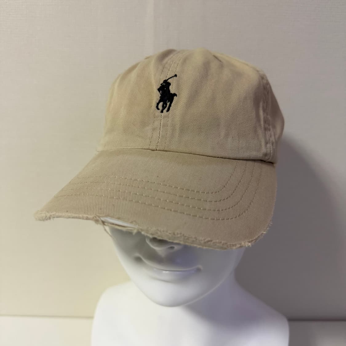 폴로 랄프로렌 빈티지 베이지 볼캡 상품이미지1