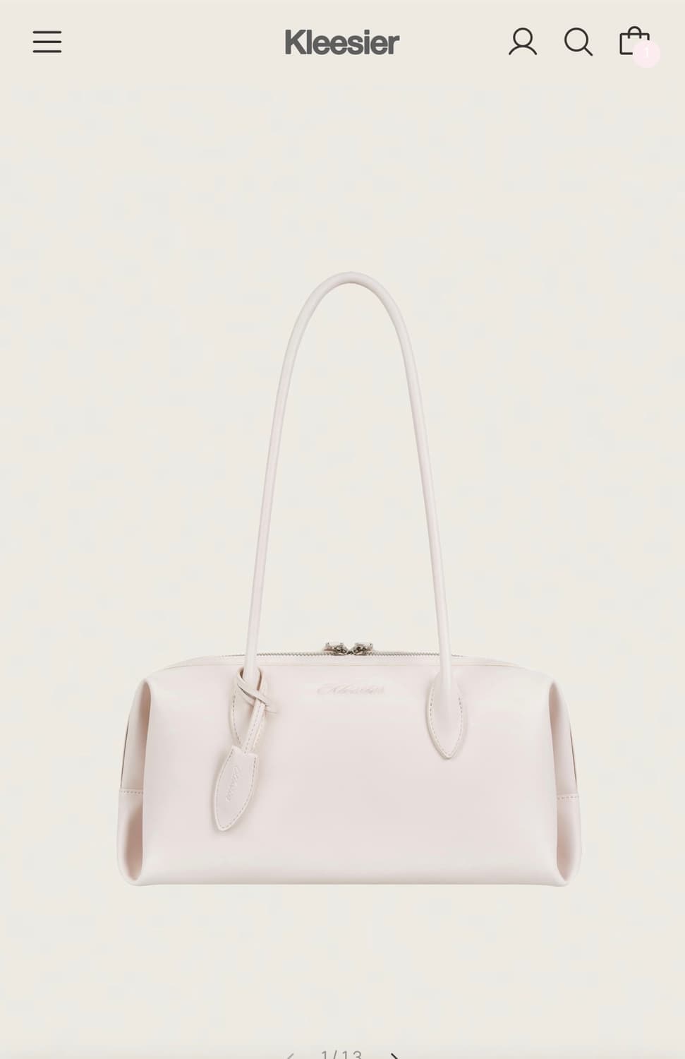 클리시어 버터컵 볼링백 가방 상품이미지1