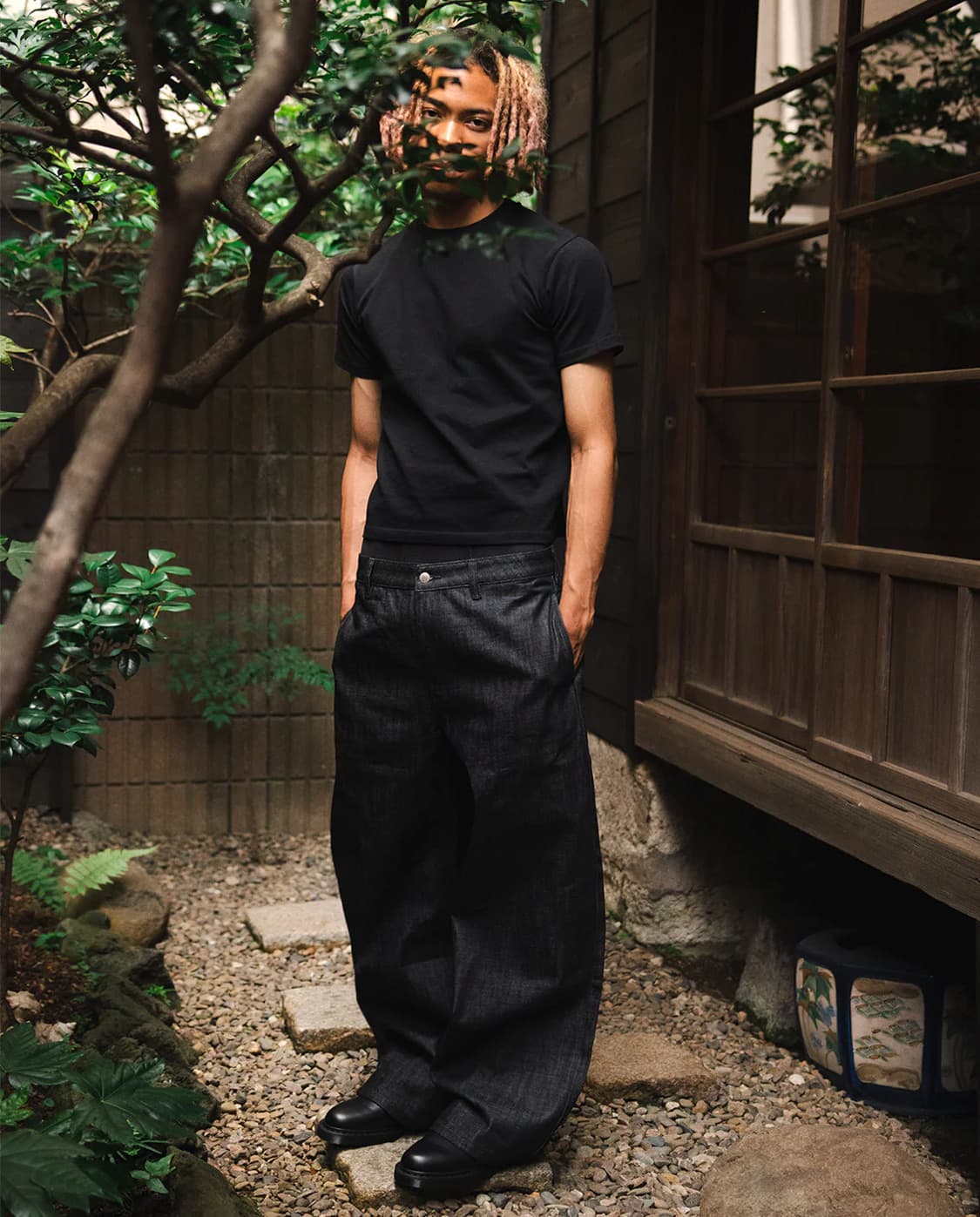 Menes Tokyo Janome Raw Baggy Jeans 상품이미지7