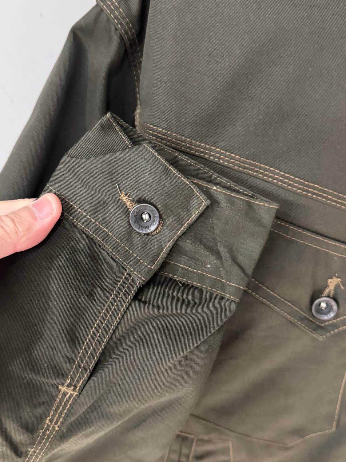 Dickies 디키즈 스티치 카키 워크자켓  상품이미지6