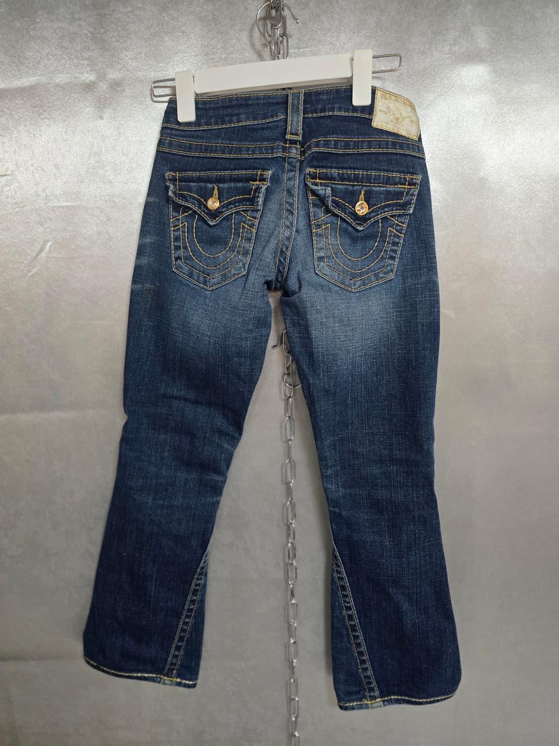 판매완료트루릴리젼 로우라이즈 부츠컷 청바지 상품이미지4