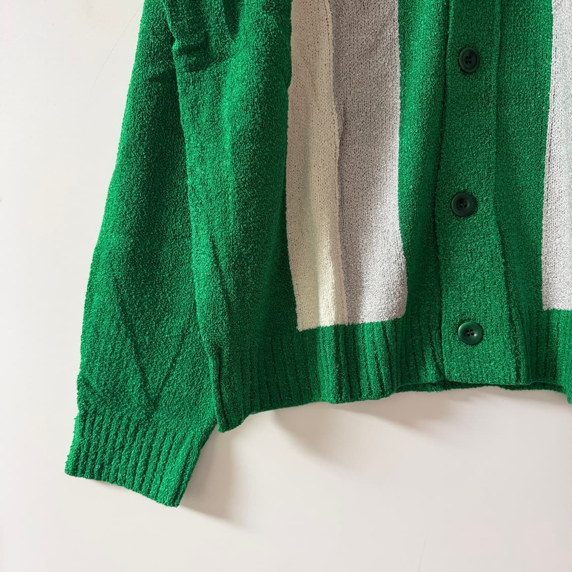 새상품 남자 부클 브이넥 가디건 상품이미지3