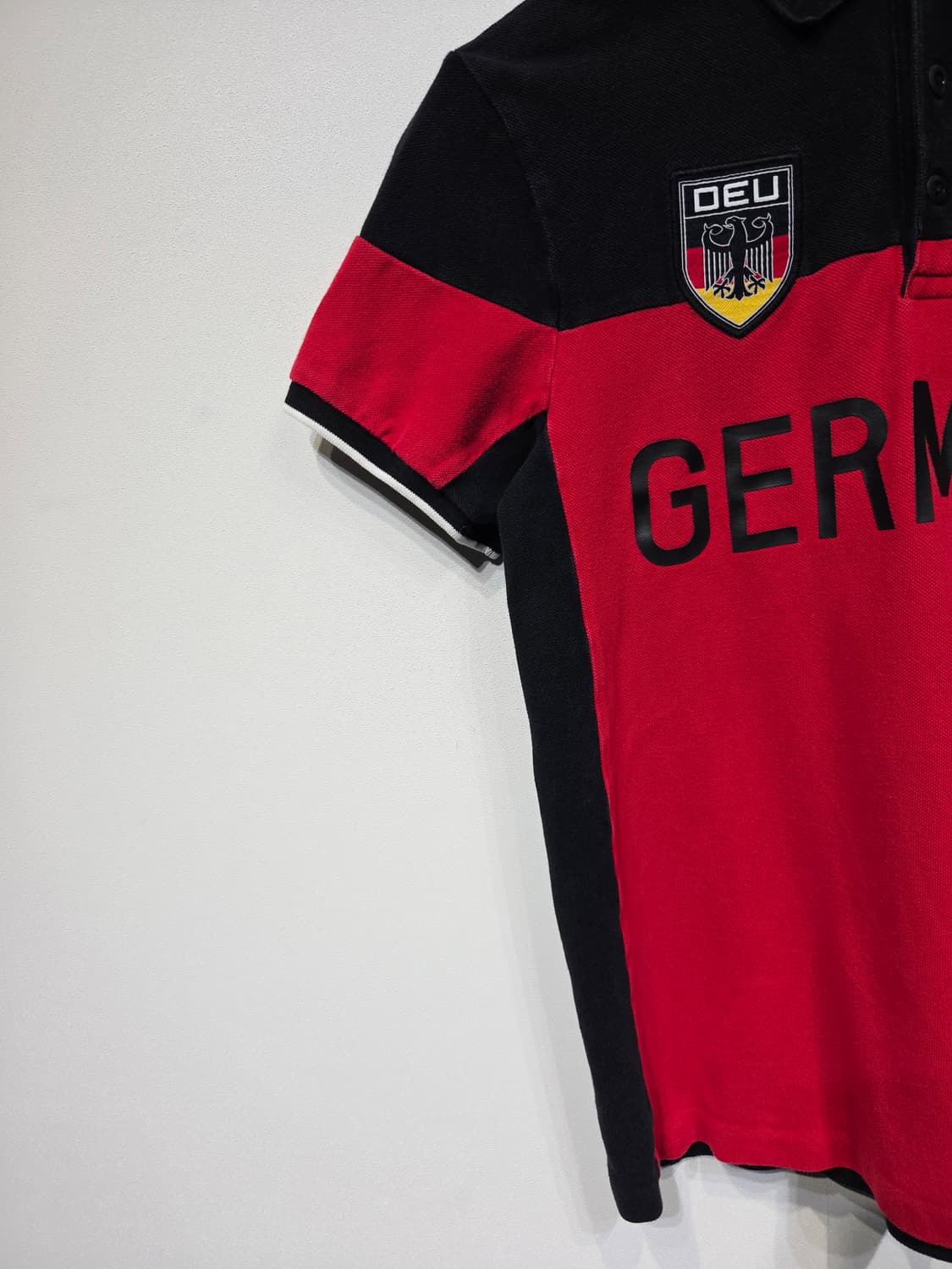 폴로 랄프로렌 독일 에디션 커스텀핏 카라티 상품이미지4