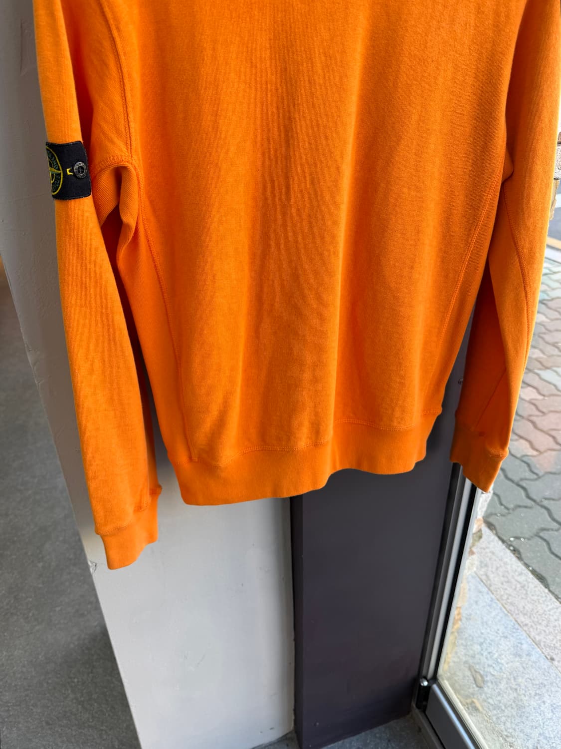 M/ 스톤아일랜드 와펜패치 오렌지 클래식 집업 상품이미지8