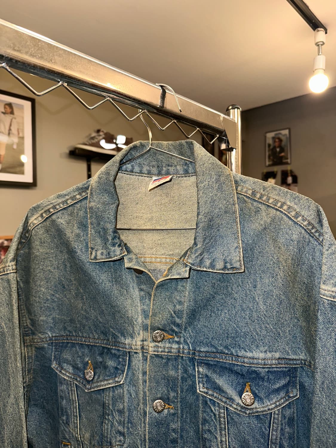 90’s Tomatoland back detail denim jacket 상품이미지4
