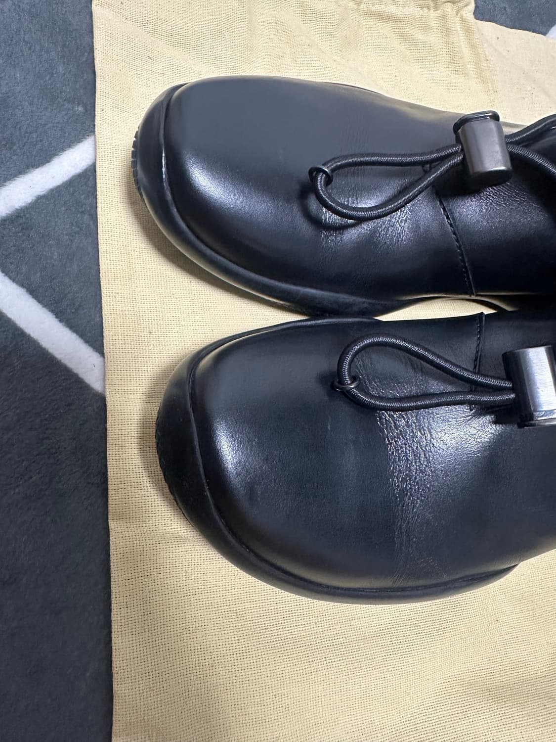 prada 토글 슬립온 41사이즈 블랙 상품이미지3