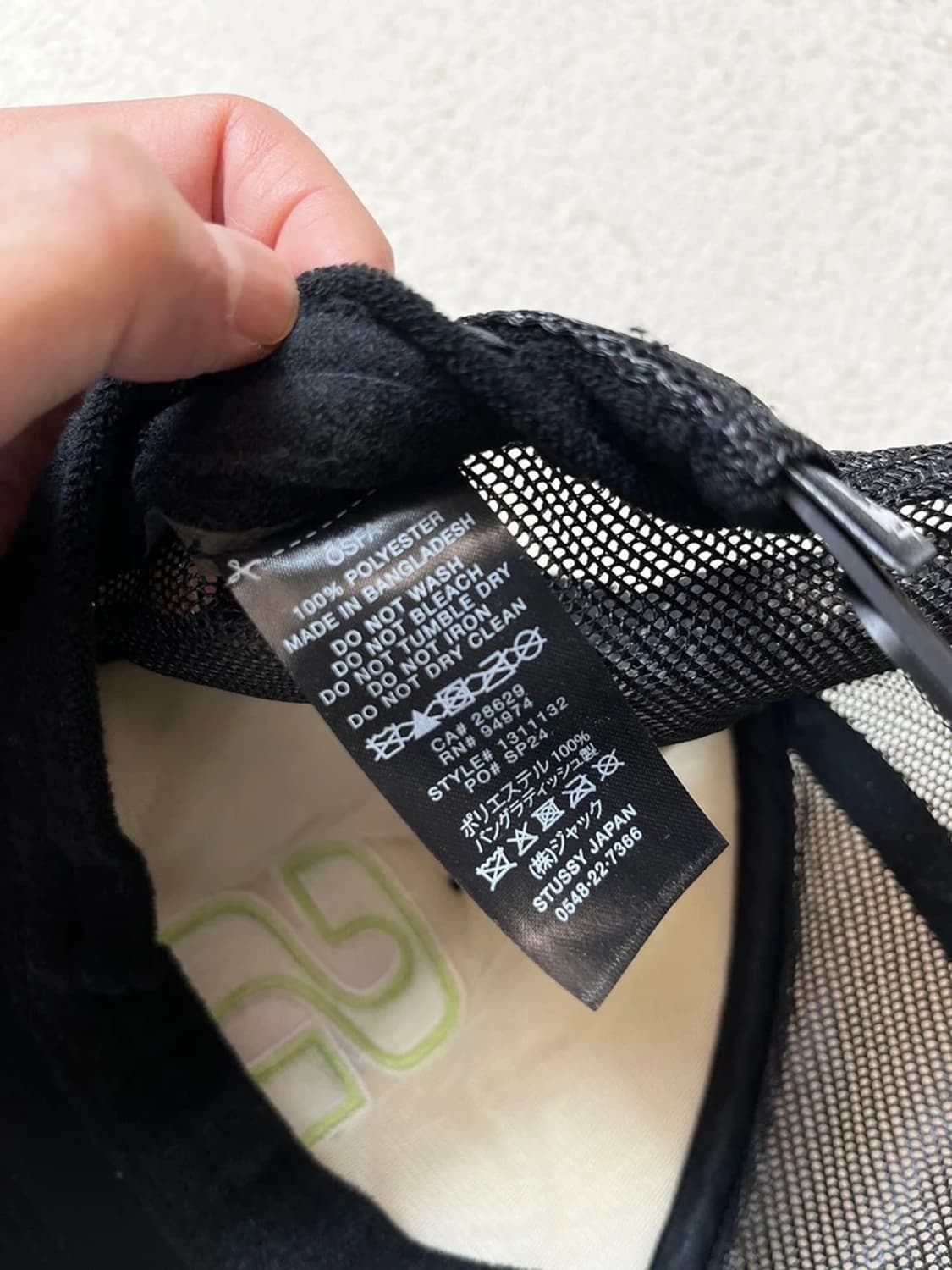 스투시 Stussy 빅 S 트러커 메쉬 캡 모자 A1703 상품이미지8