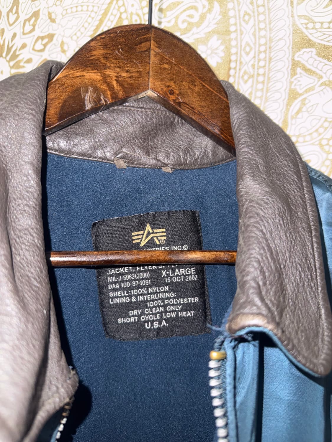 알파인더스트리 CWU-45 플라이트 자켓  상품이미지5