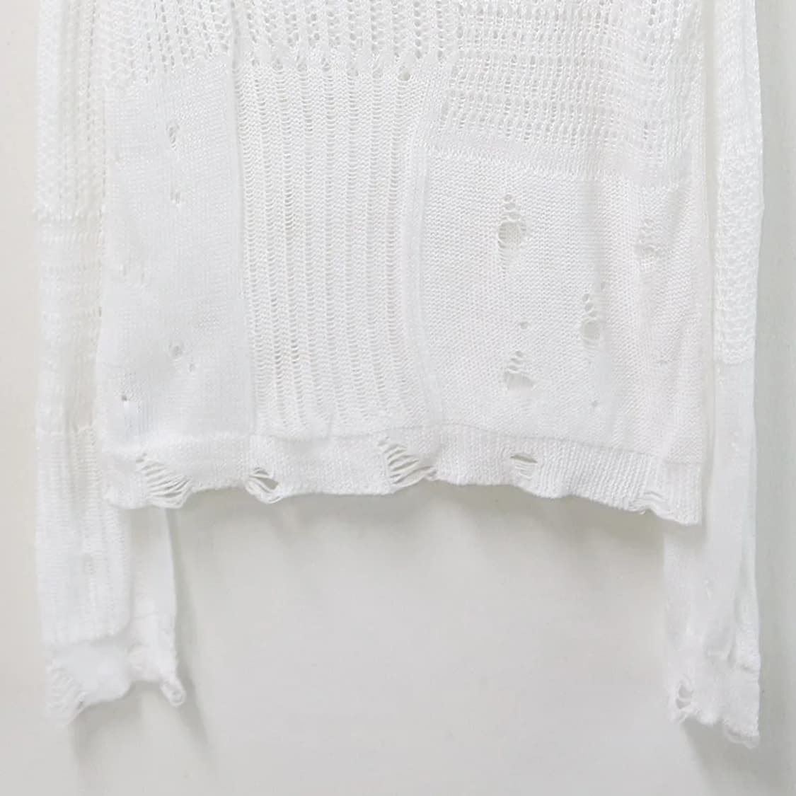 GEMEDA 펀칭 긴팔 니트 66884 상품이미지7