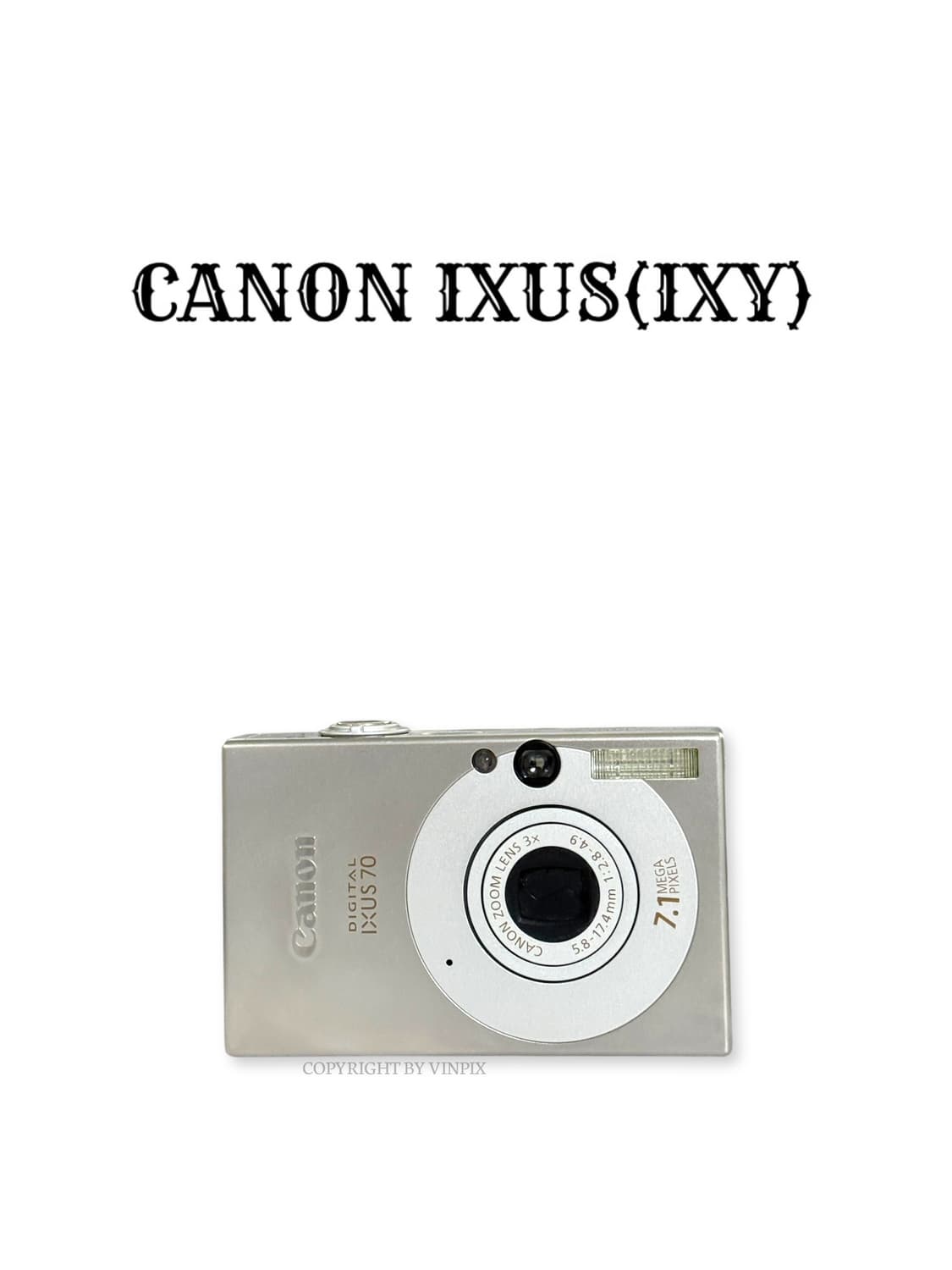 캐논 익서스 70(ixus 70) 디지털 카메라 디카 상품이미지1