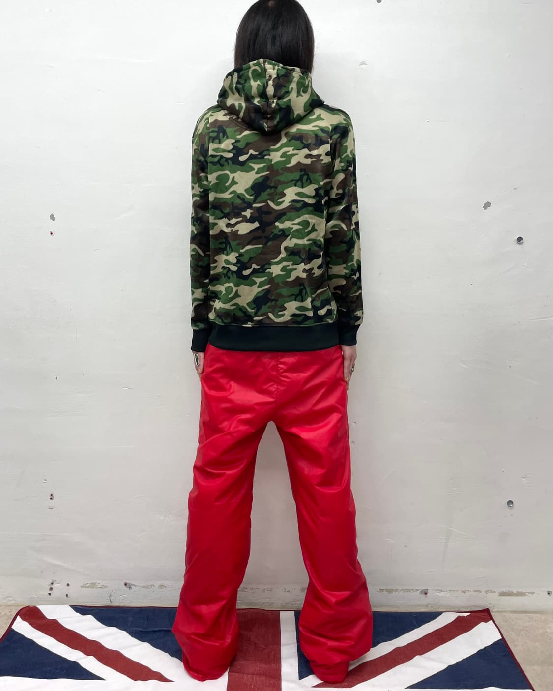 Basic Camouflage Hooded Zip-Up 상품이미지5
