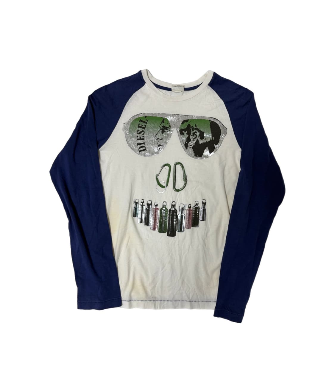 Diesel 디젤 래글런 롱슬리브 티셔츠 상품이미지1