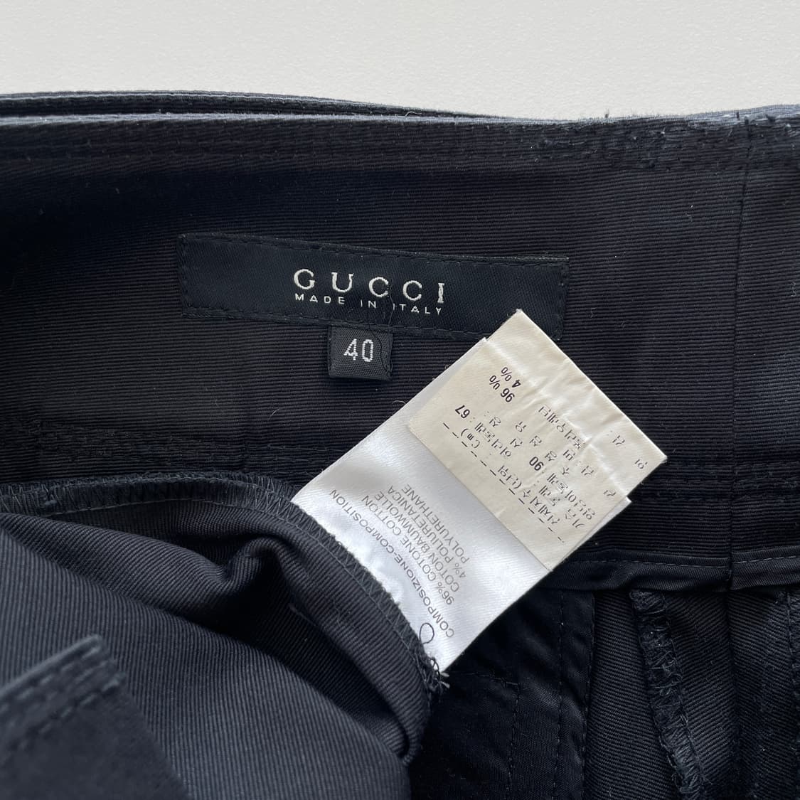 구찌 톰포드 04s 뱀부 버클 블랙 쇼츠 상품이미지6