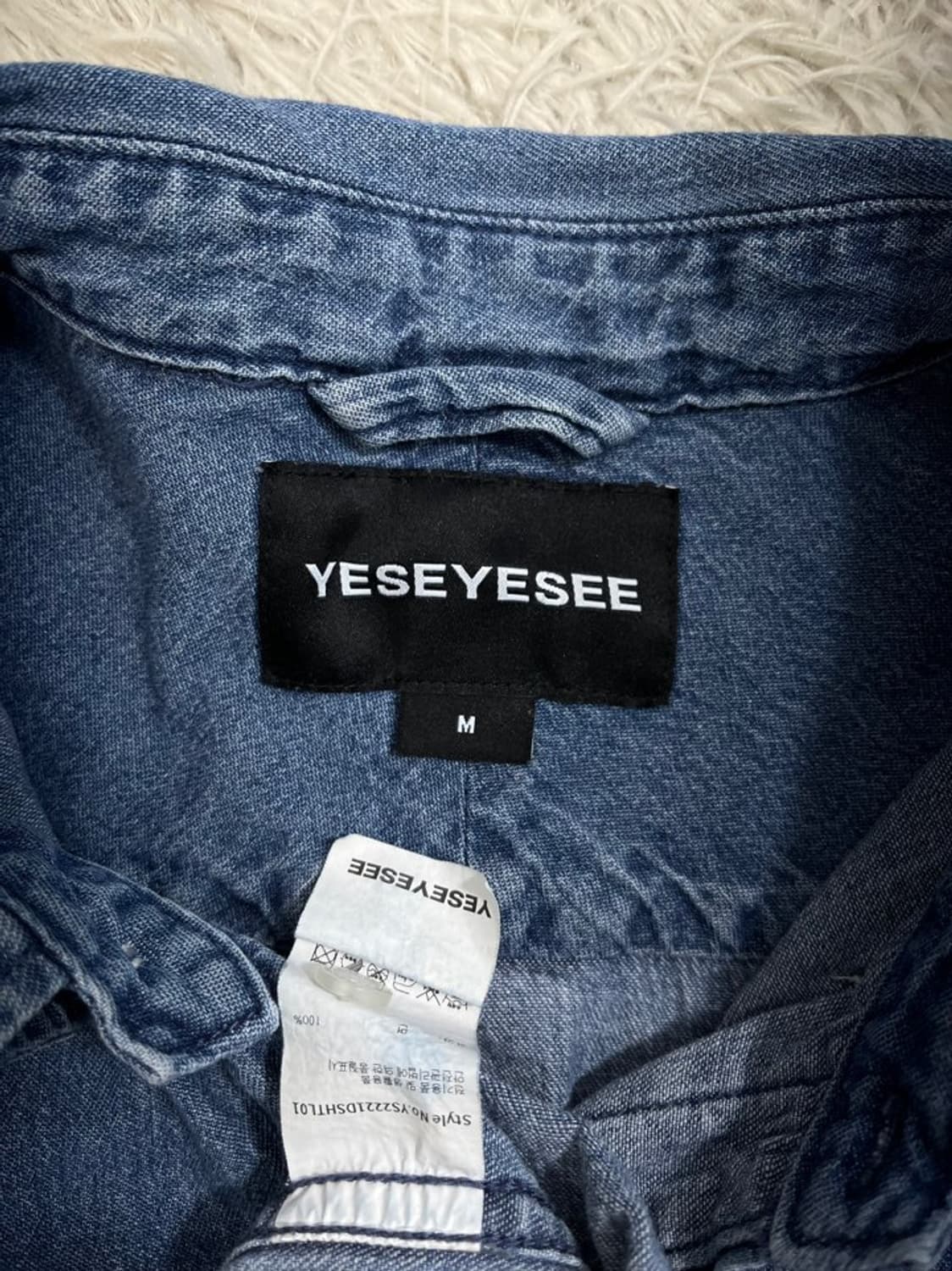 예스아이씨 데님 셔츠/#3052 상품이미지5