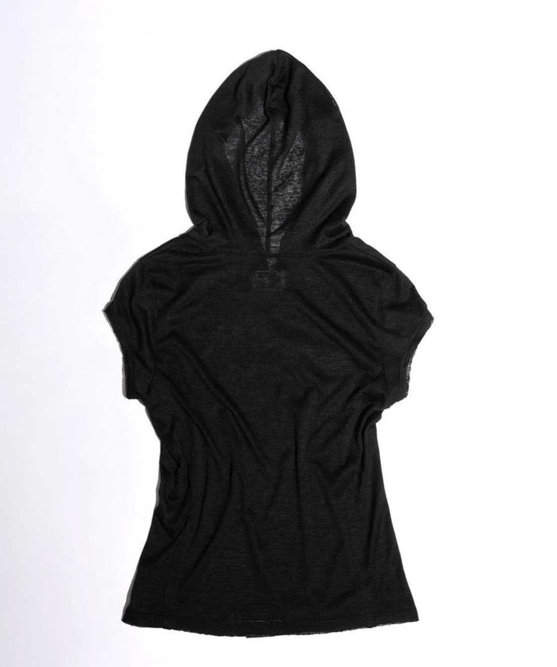 새상품) 스컬프터 Rose Embroidery Hoodie Tee 블랙 상품이미지2