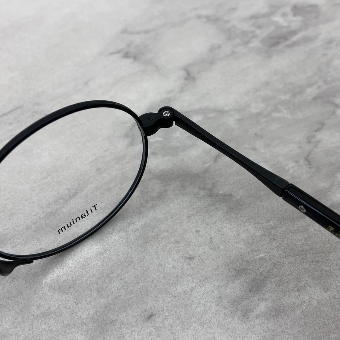 C29 경성 京城 어제1884 빈티지 실버 라운드 메탈테 안경 상품이미지3