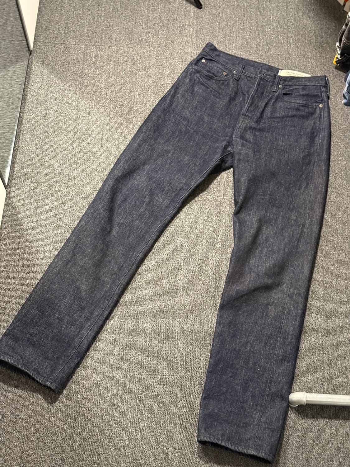 캐피탈(KAPITAL) 몽키시스코 5p 흑사 14oz 셀비지 데님 상품이미지1