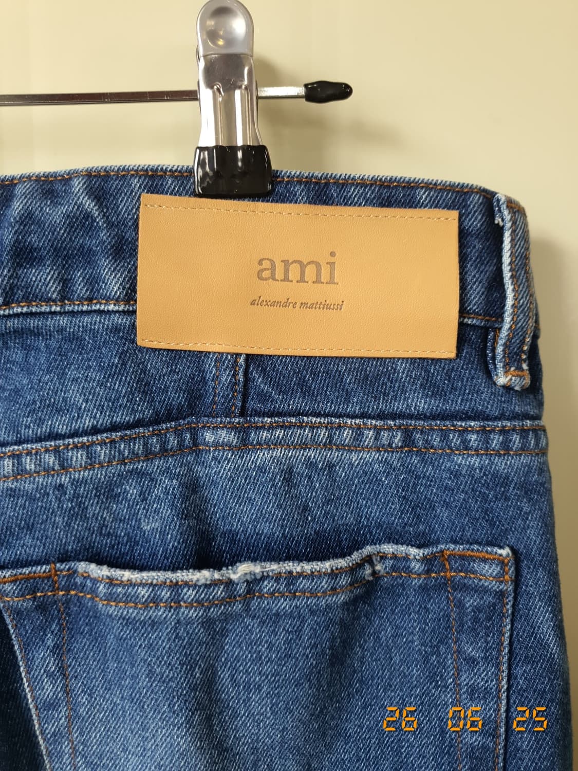 ami(아미) 정품 데님 팬츠 33 상품이미지6