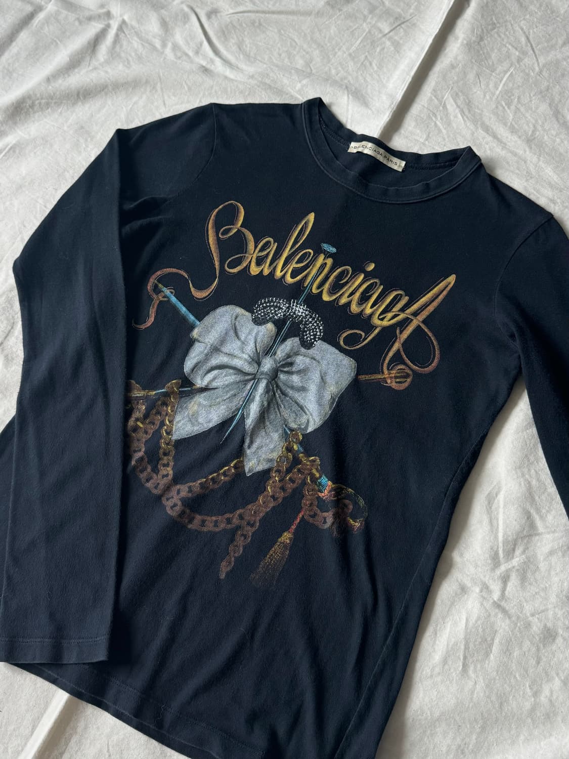 Balenciaga long-sleeved T-shirt 상품이미지1