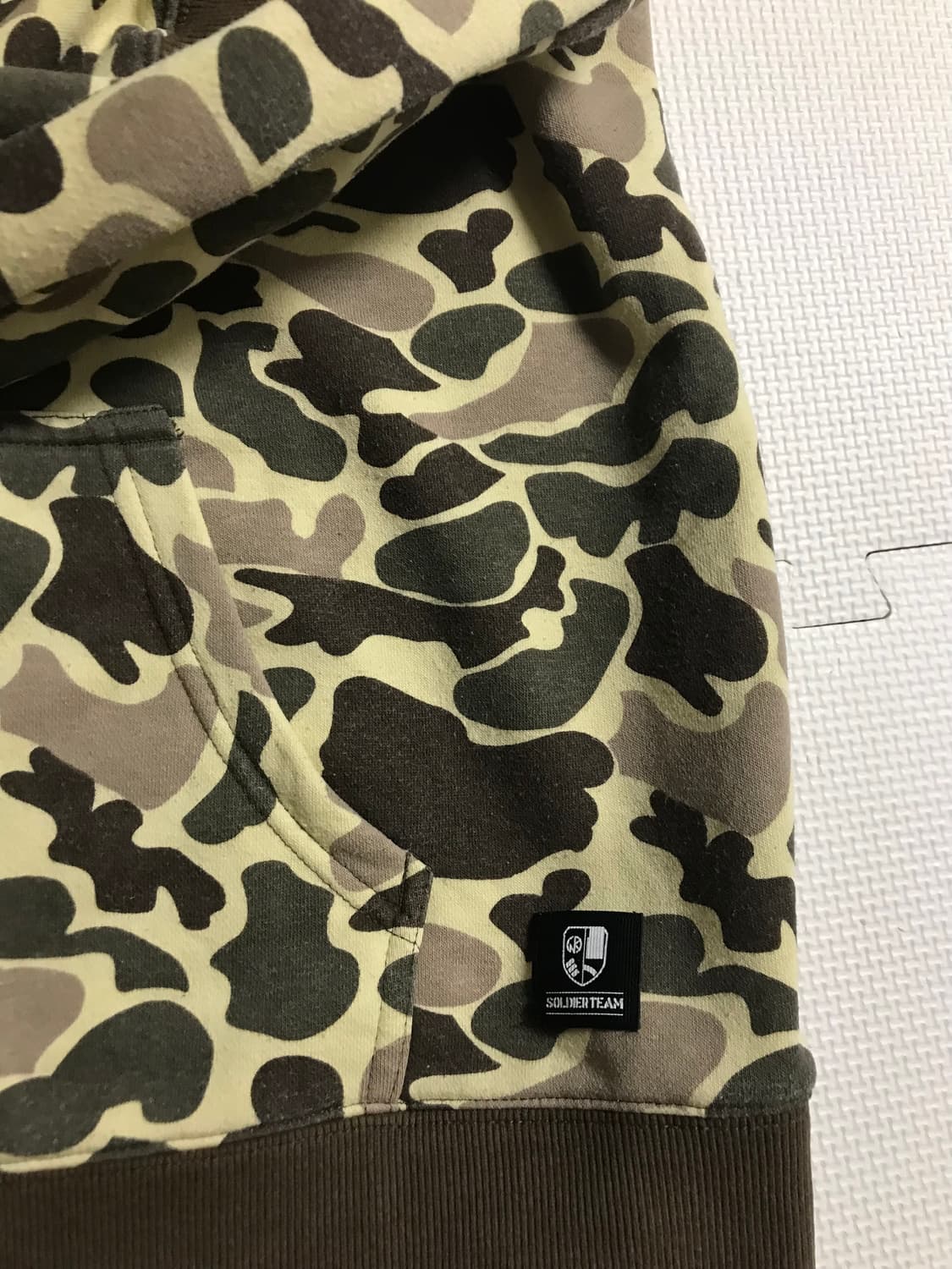 빈티지 밀리터리 후드집업 상품이미지3