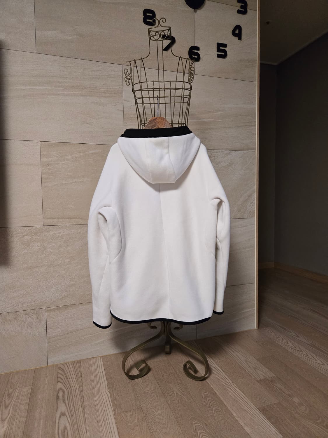 [XL] 데상트 남성 플리스 후드 자켓 상품이미지4