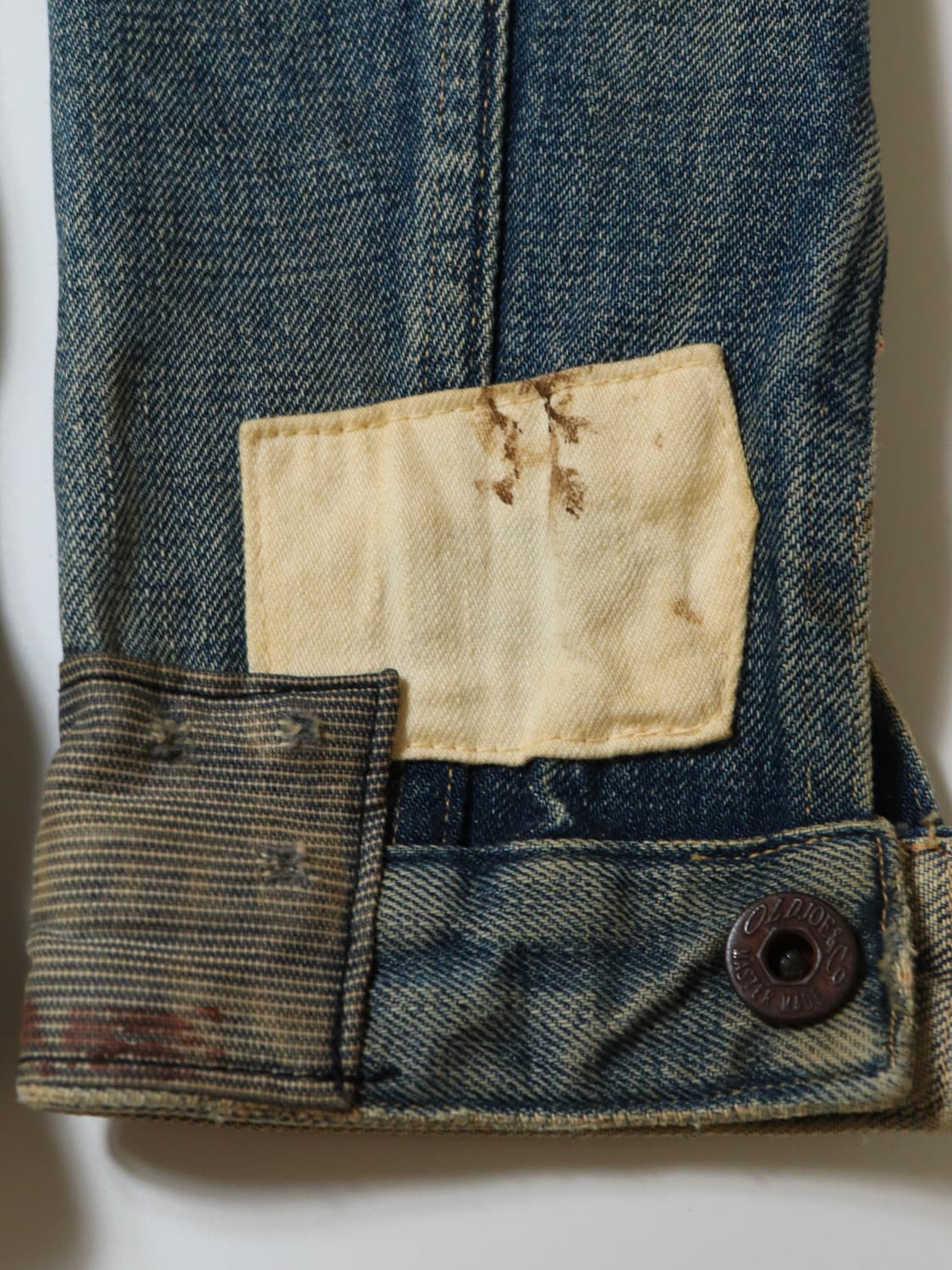 OLD JOE & CO. Indigo Patchwork Denim Jac 상품이미지5