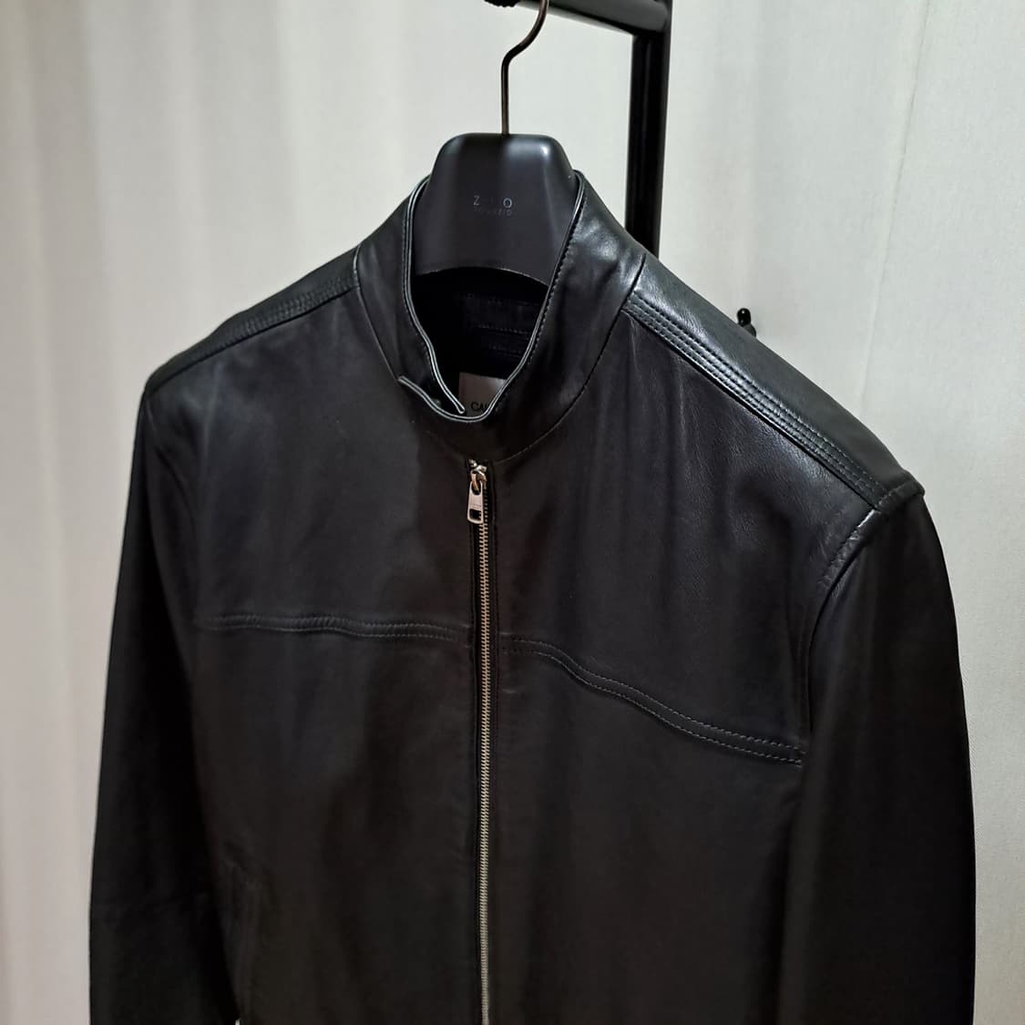 (택포) 케빈클라인 백로고 양가죽 싱글자켓 105 B330 상품이미지3